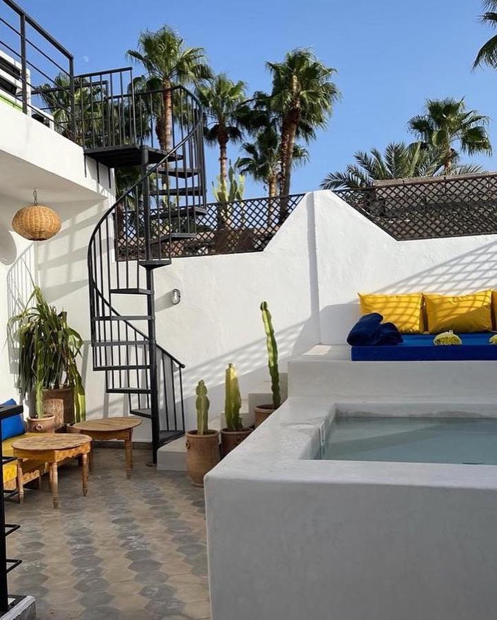 RIAD AL HAMAMA avec bassin chauffé Marrakesh Esterno foto