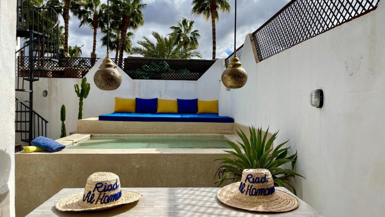 RIAD AL HAMAMA avec bassin chauffé Marrakesh Esterno foto