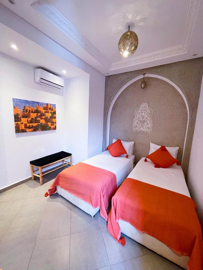 RIAD AL HAMAMA avec bassin chauffé Marrakesh Esterno foto